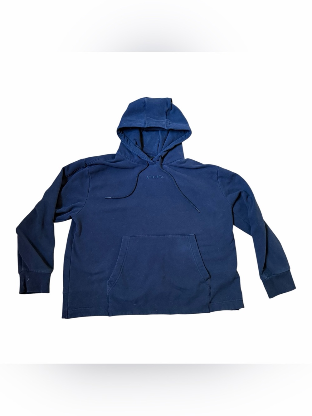 Athleta Forever Fleece Hoodie – Black Women’s XL
